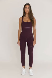 Nicole Burgundy Purple