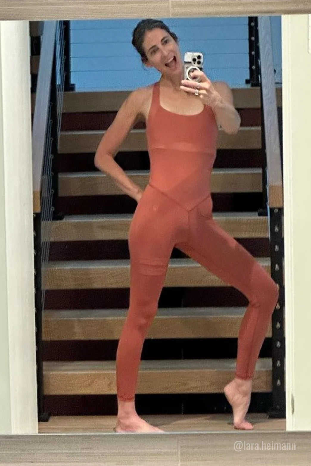 Nicole Sandstone Red Jumpsuit