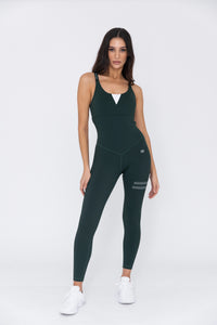 Thumbnail for NEW Olivia Dark Green Jumpsuit
